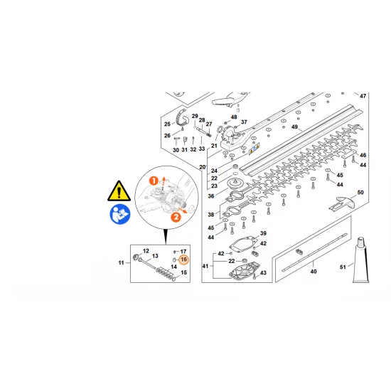 STIHL  Tulejka nagwintowana 4243 642 9002